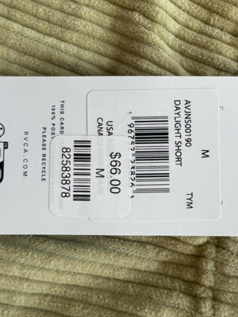 NWT RVCA Daylight Short - M - Picture 5 of 8